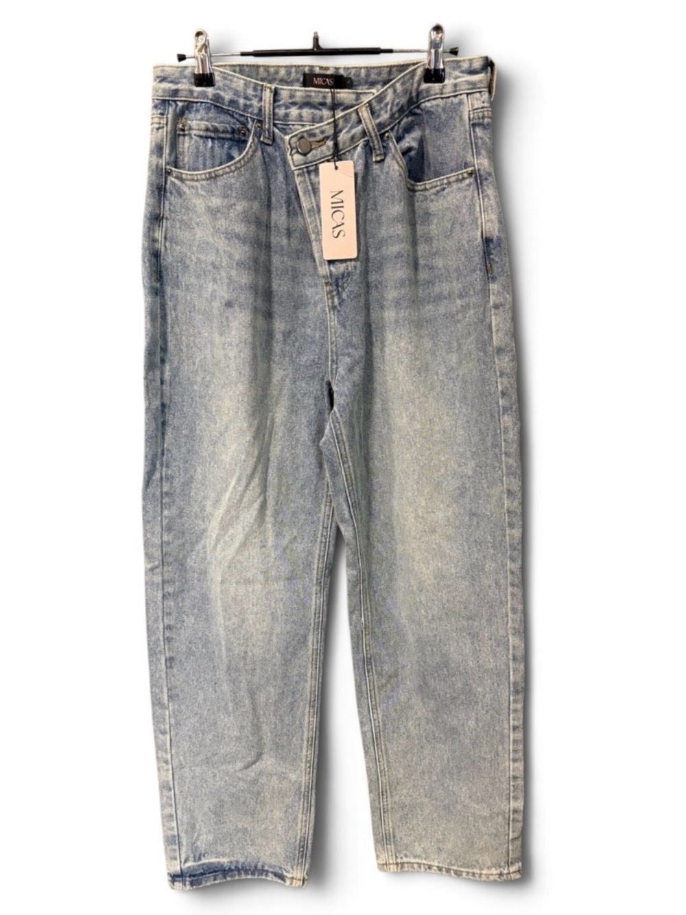 Mica's Light Blue Women's Straight Leg Jeans